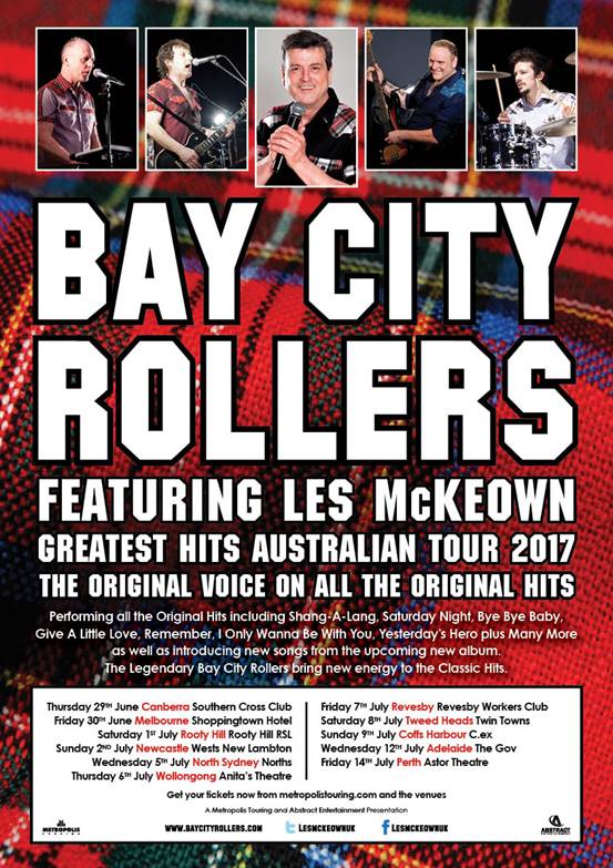 Bay City Rollers Announce Australian Tour