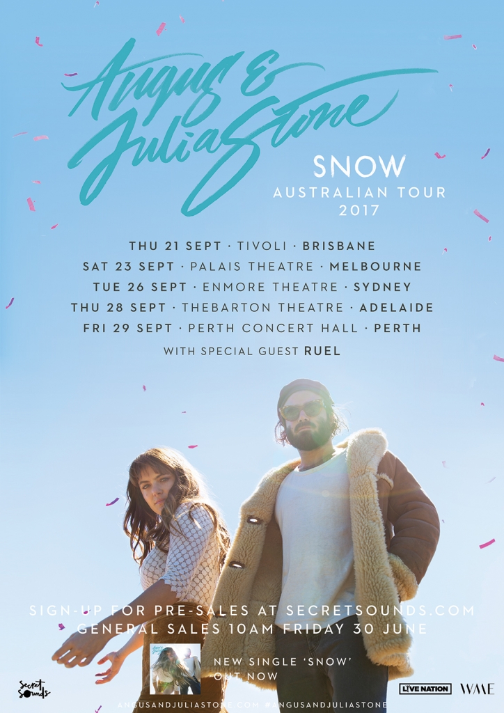 angus and julia stone tour