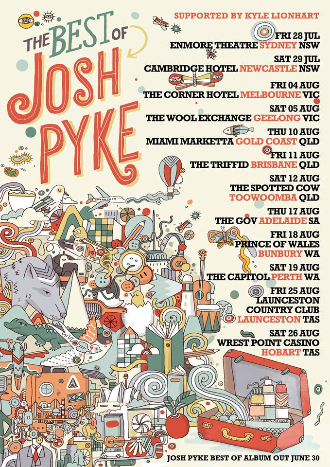 best of josh pyke tour