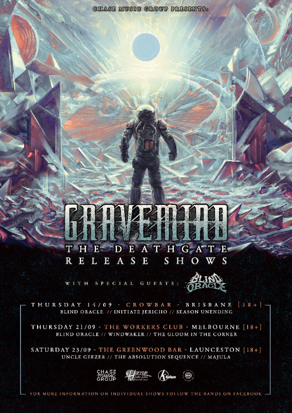 GRAVEMIND 'THE DEATHGATE' EP SHOWS