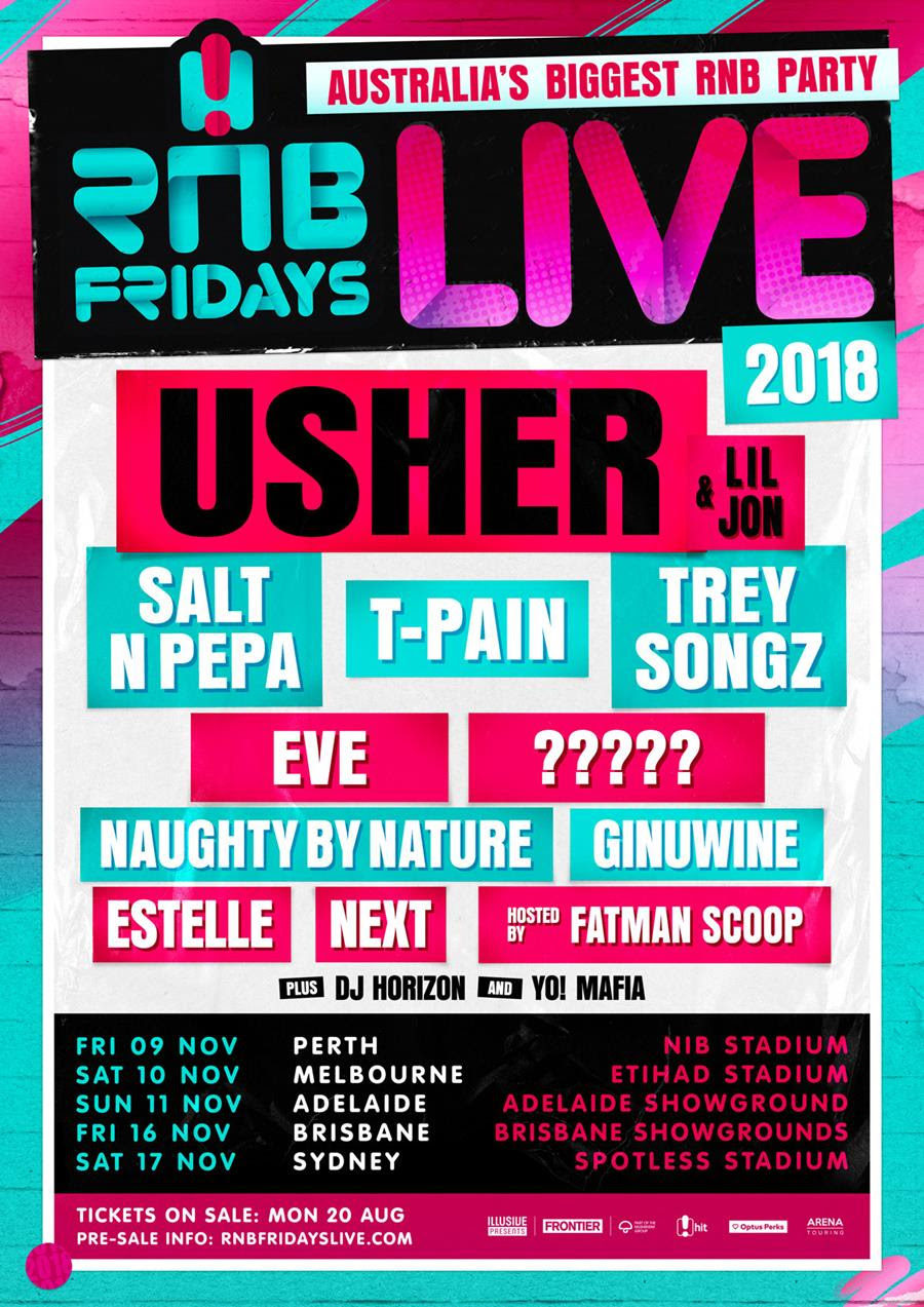 RNB FRIDAYS LIVE returns this November with its hottest lineup to date!