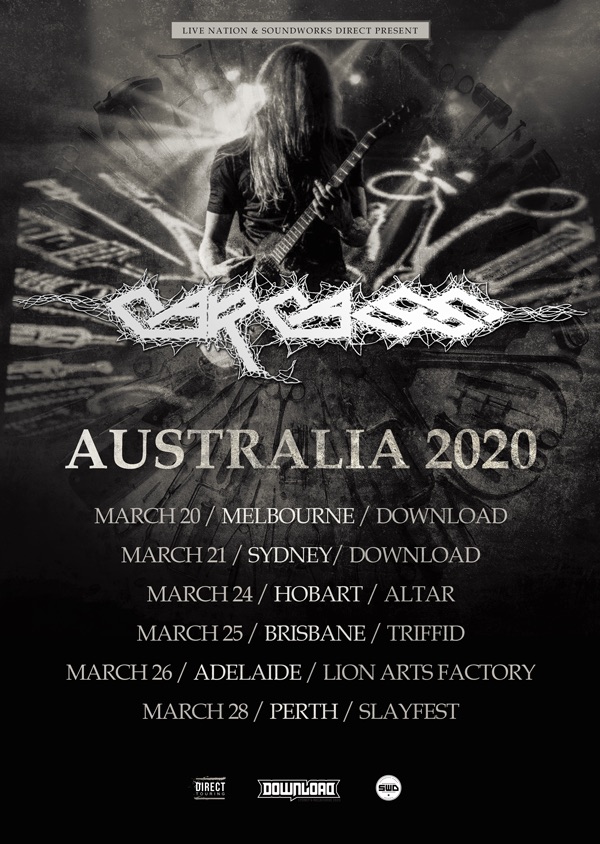 carcass australian tour