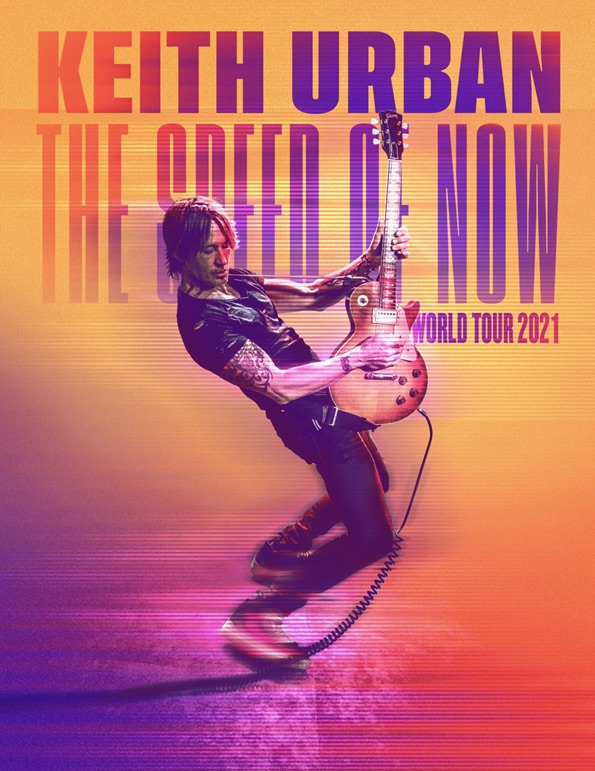 KEITH URBAN announces December 2021 shows for his “THE SPEED OF NOW