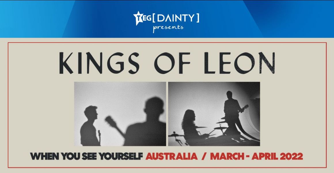 KINGS OF LEON touring Australia for the first time in over 10 years