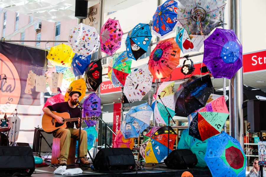 All Umbrella Festival live music performances are cancelled until further notice. Image supplied by Music SA