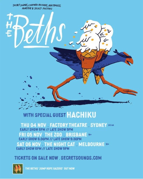 The Beths Release Live Album & Film: Auckland, New Zealand, 2020 + Touring Australia in November