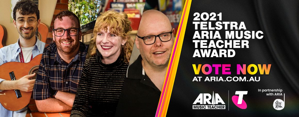 ARIA MUSIC TEACHER AWARDS BANNER / SLIDER