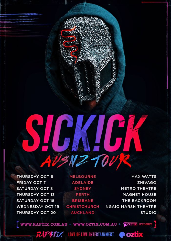 SICKICK Announces Australian & New Zealand Tour