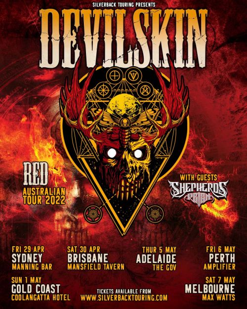 DEVILSKIN “RED” Australian Tour