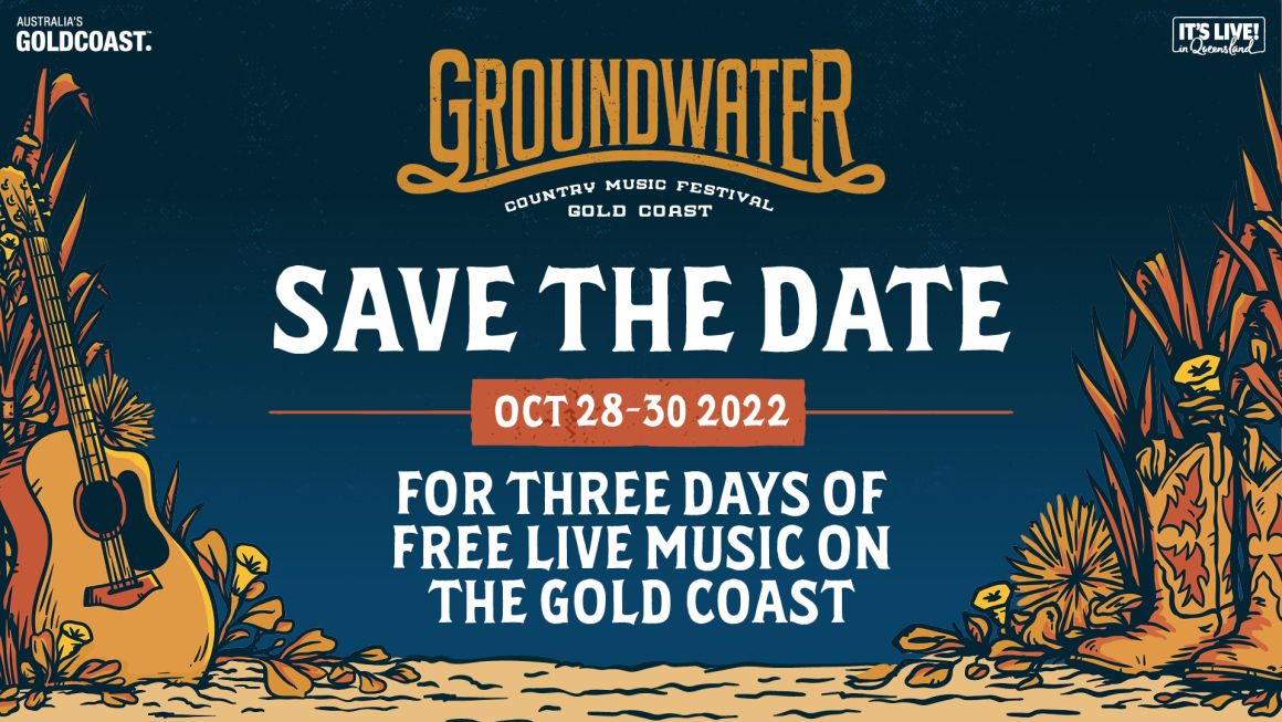GROUNDWATER COUNTRY MUSIC FESTIVAL announces mega second lineup and
