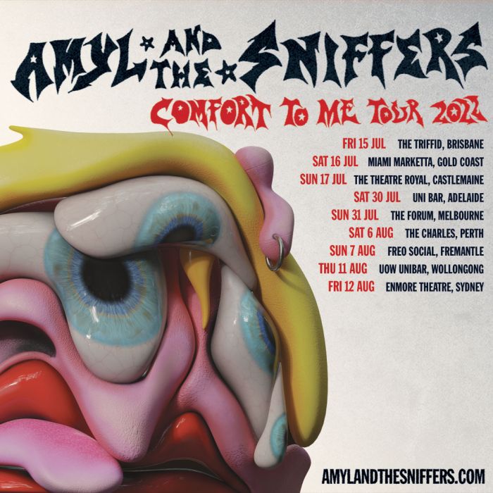 AMYL & THE SNIFFERS Announce National Album Tour + COMFORT TO ME Tour ...