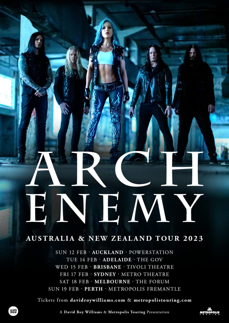 arch enemy tour 2023