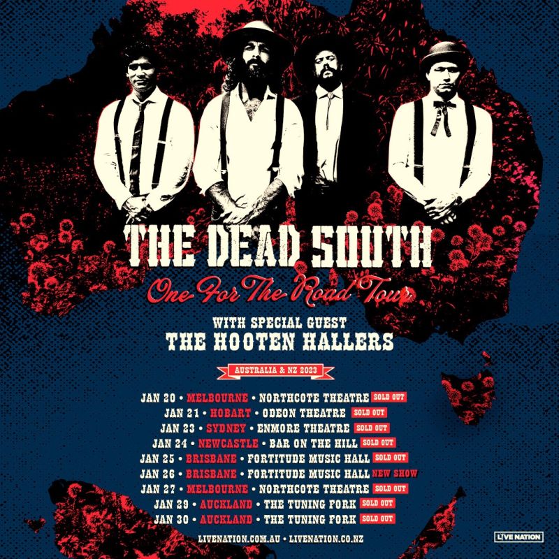 the dead south australian tour 2023