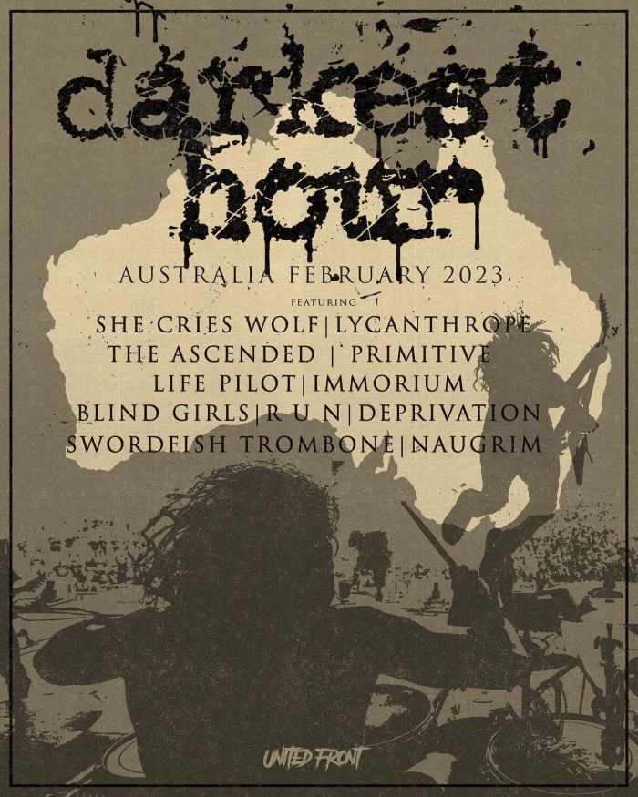 darkest hour tour australia