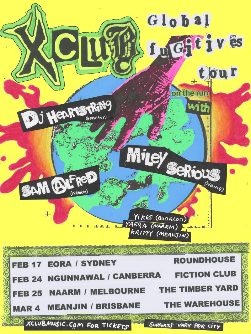 x club tour dates
