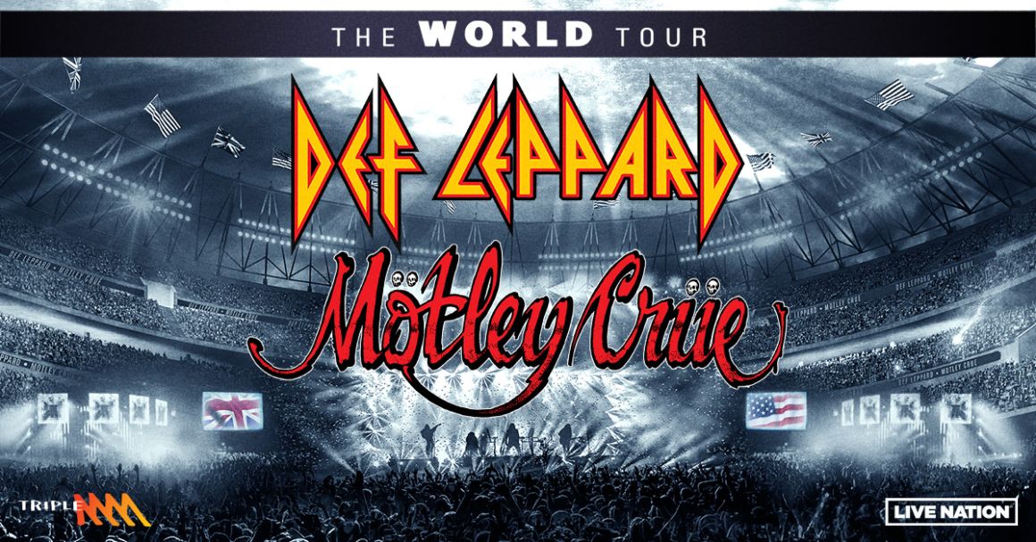 Def Leppard, Motley Crue