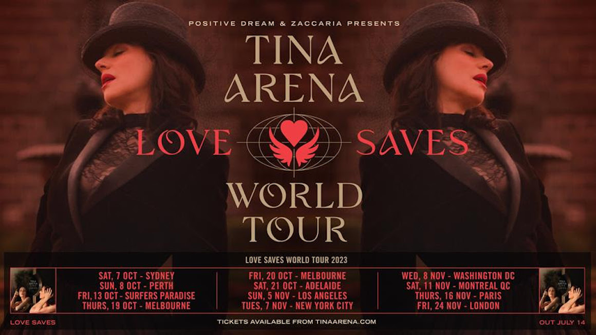 tina arena love saves world tour