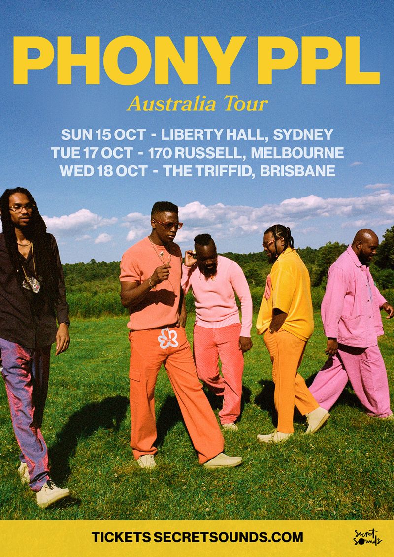 Secret Sounds presents… PHONY PPL Touring Australia October 2023