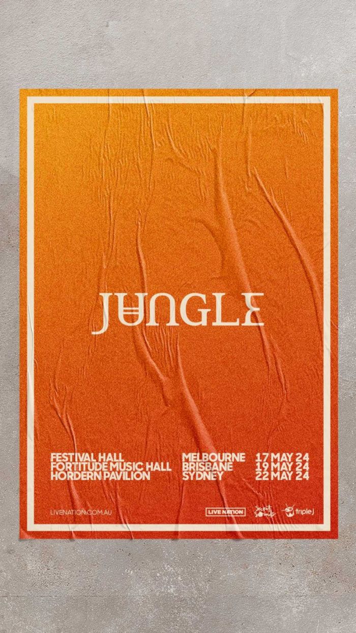 JUNGLE announce Australian & New Zealand Tour for 2024 + New album