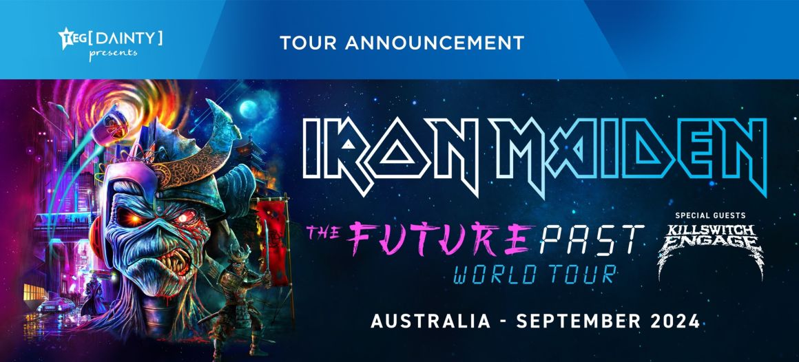 They're back in 2024!! IRON MAIDEN honour their promise and return to