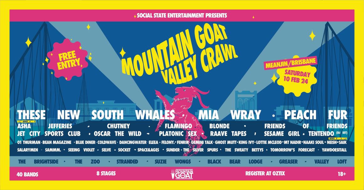 THE MOUNTAIN GOAT VALLEY CRAWL