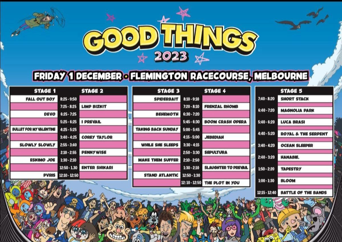 GOOD THINGS FESTIVAL 