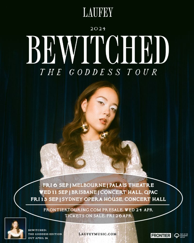 LAUFEY Returning to Australia for BEWITCHED THE GODDESS TOUR