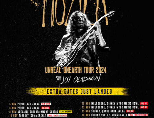 Due to staggering demand HOZIER announces additional show in Perth and Adelaide venue upgrade on the ‘UNREAL UNEARTH’ 2024 Australian Tour with Special guest JOY OLADOKUN