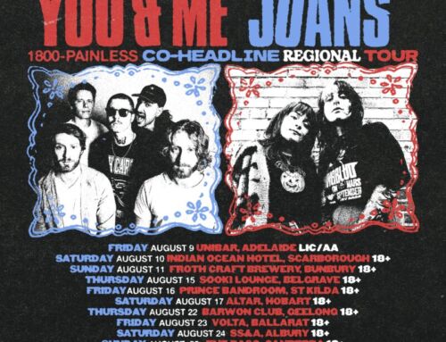 Pop Punk bands BETWEEN YOU & ME and TEENAGE JOANS announce huge ‘1800-PAINLESS’ Co-Headline Regional Tour of Australia