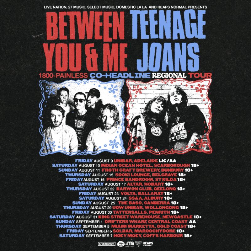 Teenage Joans, Between You & Me