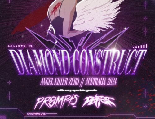 DIAMOND CONSTRUCT announce ANGEL KILLER ZERO AUSTRALIAN TOUR with special guests PROMPTS (JPN) + DEFICIT