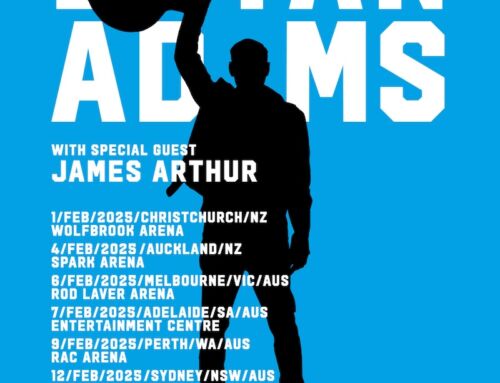 BRYAN ADAMS announces Australian & New Zealand ‘SO HAPPY IT HURTS TOUR’ – with special guest JAMES ARTHUR (UK)