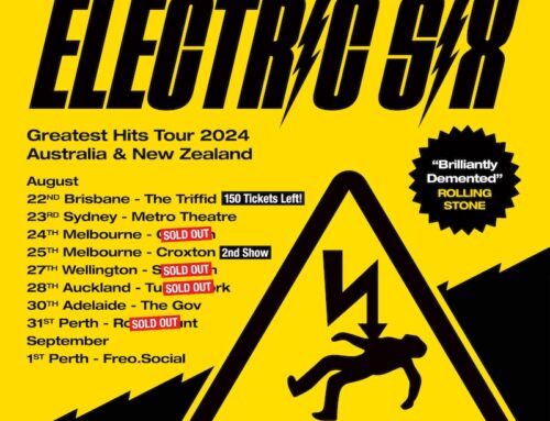 Interview with DICK VALENTINE from ELECTRIC SIX (4th August 2024)