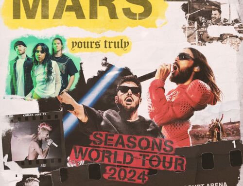 THIRTY SECONDS TO MARS announce YOURS TRULY as Tour support for massive SEASONS 2024 Australian Tour Tickets sold out in Melbourne, with Sydney and Brisbane selling fast