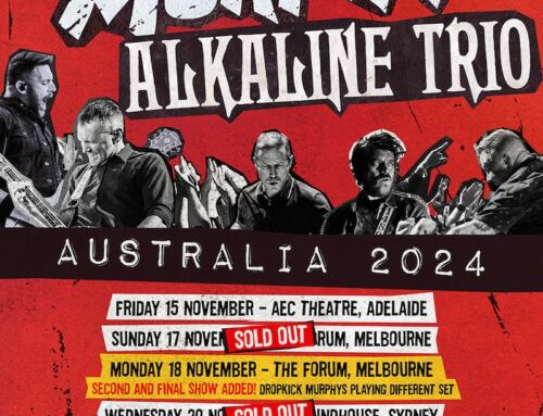 Destroy All Lines DROPKICK MURPHYS  sell out Sydney show & add 2nd show playing a different set