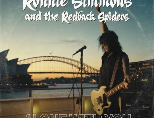 RONNIE SIMMONS & THE REDBACK SPIDERS killer debut punk/rock single “ALONE WITH YOU”