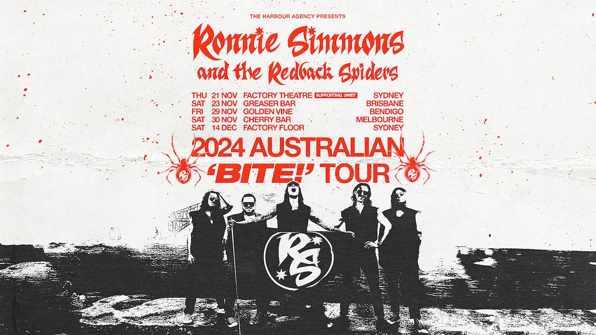 RONNIE SIMMONS & THE REDBACK SPIDERS