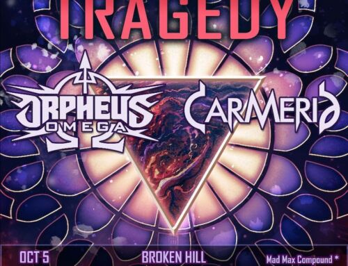 ORPHEUS OMEGA and CARMERIA ‘Embers Of Tragedy’ Australian Tour 2024