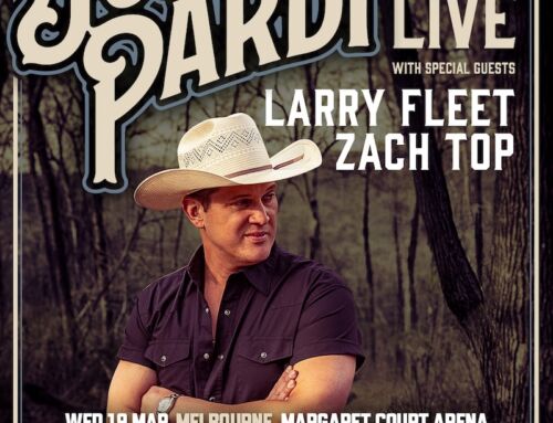 JON PARDI (USA) announces headline Australian shows for March 2025 with special guests Larry Fleet (USA) & Zach Top (USA)