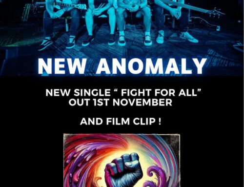 “AMNPLIFY SINGLE + VIDEO PREMIERE” NEW ANOMALY – New single + video for ‘FIGHT FOR ALL’ due for release November 1