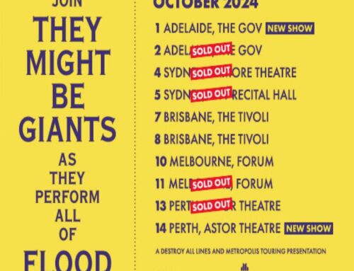 THEY MIGHT BE GIANTS @ The Gov, Adelaide, 2nd October, 2024 (Live Review)