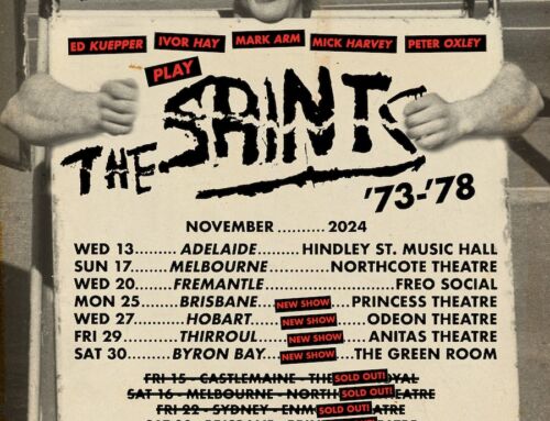 THE SAINTS ’73-‘78 Australian Tour starts next month