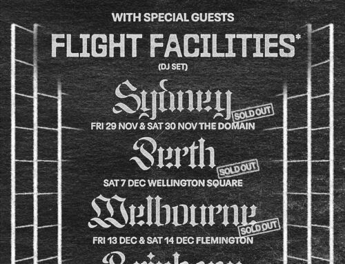 DOM DOLLA announces FLIGHT FACILITIES as special guest for sold-out Australian Tour