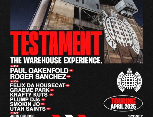 Ministry of Sound Testament 2025 – Australia, New Zealand & Bali Tour – 8 cities. 12 shows. 3 weekends.