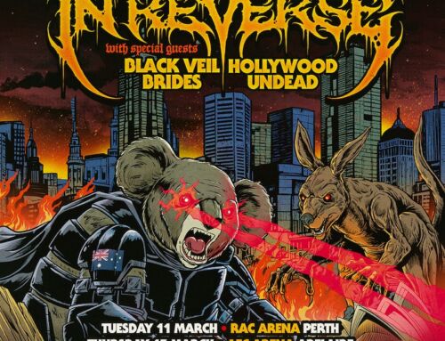 FALLING IN REVERSE announces “POPULAR MONS(TOUR) AUSTRALIA 2025” with special guests BLACK VEIL BRIDES & HOLLYWOOD UNDEAD