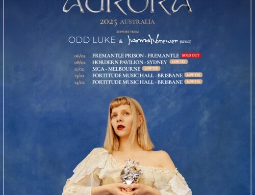 AURORA Announces special guests ODD LUKE and HANNAH BREWER to anticipated Australian tour in Feb 2025!