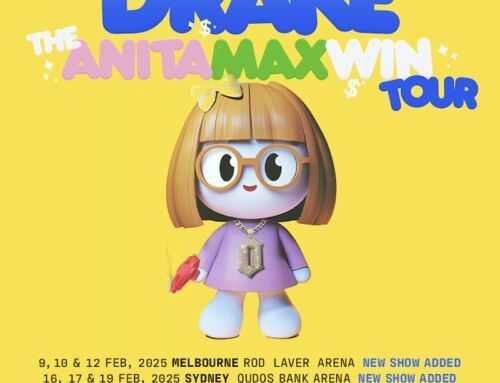 DRAKE 2025 Australia + New Zealand ‘The Anita Max Win Tour’ – New Sydney and Brisbane dates added to meet demand 