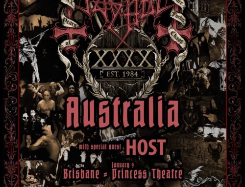 MAYHEM 40th Anniversary Australia January 9th to 12th – Support act announced