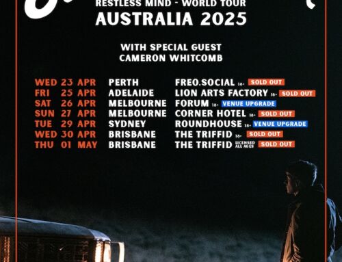 SAM BARBER (US) sells out debut Australian tour – Melbourne & Sydney venues upgraded due to overwhelming demand!