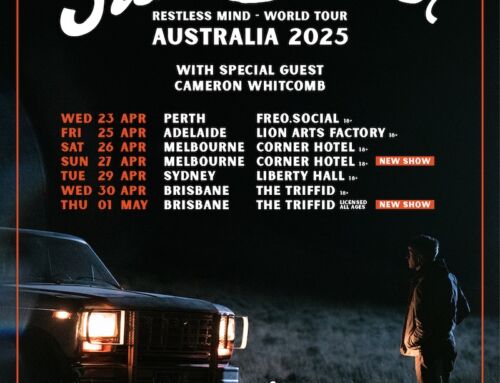 SAM BARBER (US) second Melbourne & Brisbane shows added to RESTLESS MIND TOUR – debut headline shows for April 2025